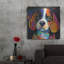  «Woof Beagle» par Rich Monet, art mural en métal, 36 po x 36 po-978701644