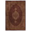 Overdyed Hand-Knotted Wool Modern-Contemporary Brown Area Rug 6' 1" x 9' 0"