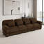 Canapé modulaire surdimensionné à 4 places Cloud Couch, brun-108516646-108516655