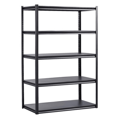 Tablettes de rangement à 5 niveaux P 24 po x l 48 po x H 72 po