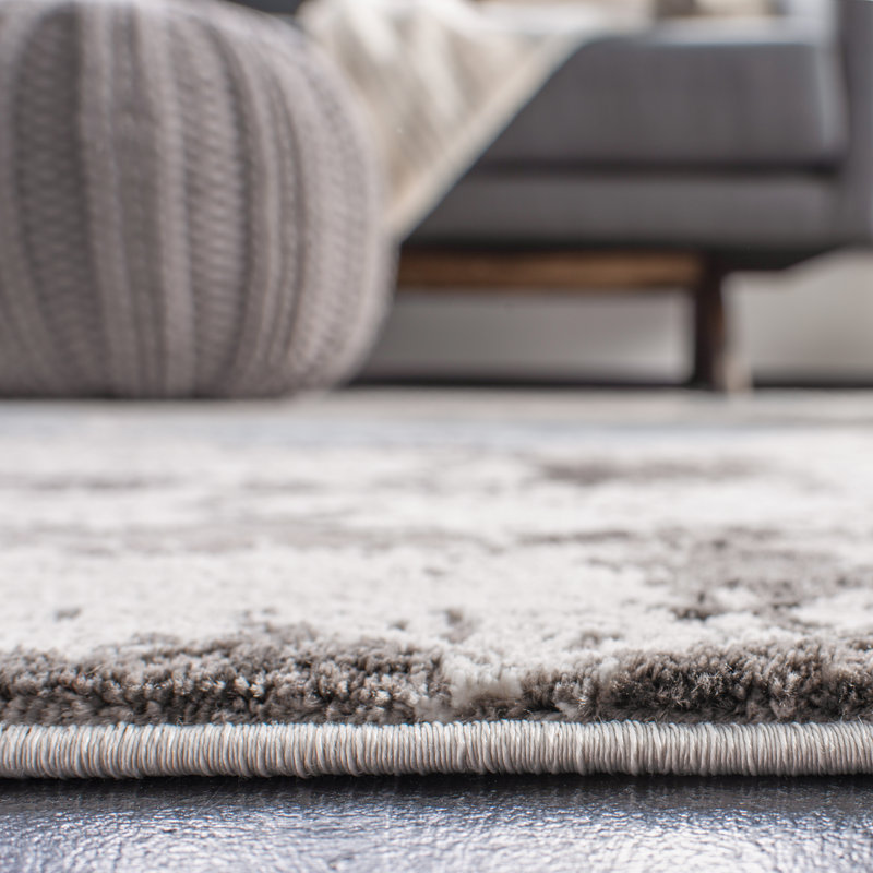 Ahanu Abstract Area Rug, Rectangle 79 x 152 cm