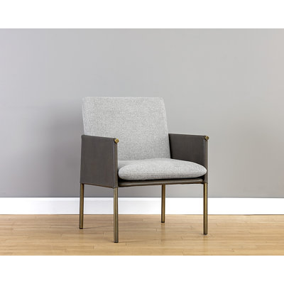 Faux Leather Armchair
