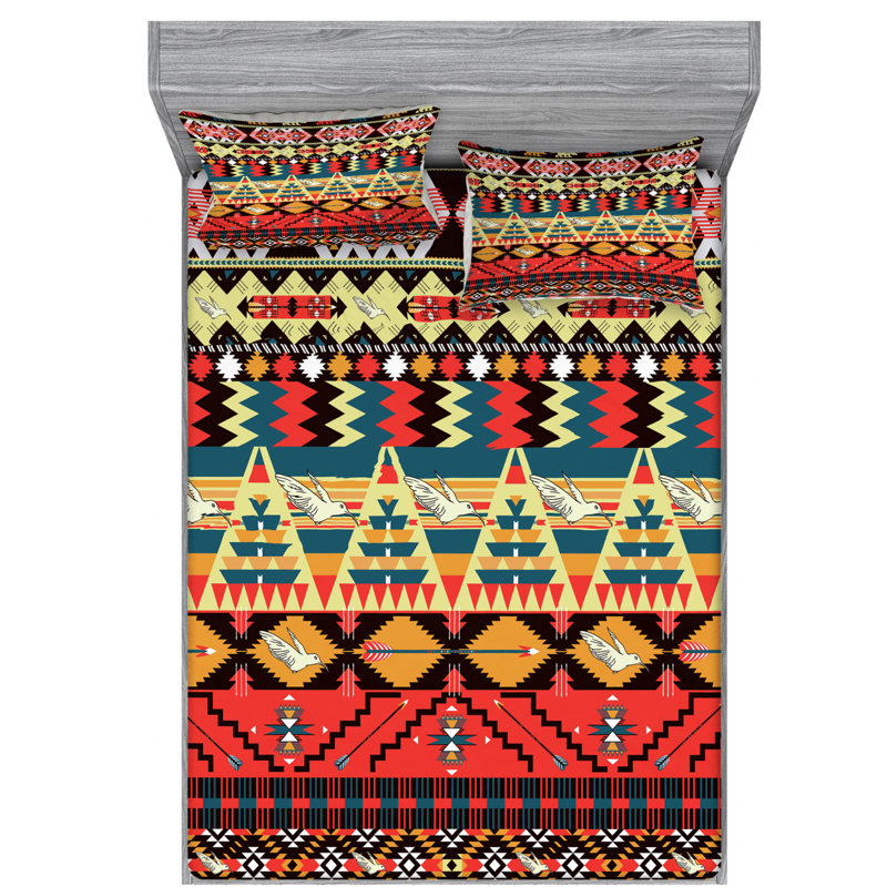 Microfiber Sheet Set, Full Sheet Set with Fitted Sheet
