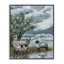 Reproduction d'art giclée encadrée traditionnelle par Melissa Wang