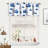 Leasure Abstract Tailored Window Valance