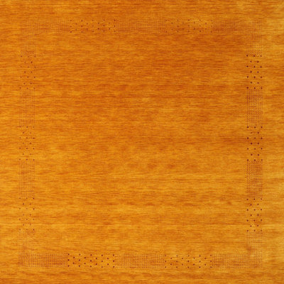 Tapis de zone orange contemporaine