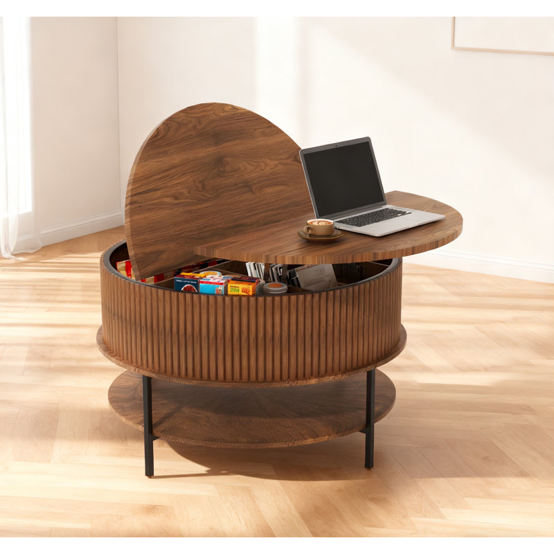 Table basse 31,5 pouces Farmhouse Brown
