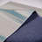 Machine Washable Cotton Carpet, 4.6 x 7.2 Feet | Antibacterial, Non-Slip PVC Underside, 0.3 in Pile Height | Cream & Blue, 1200 g/m² | Durable Dot Base, Perfect for Living Room & Bedroom Decor-112936457