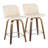 Lakyia Swivel Upholstered Counter Stool