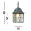 Casavant Outdoor Hanging Lantern