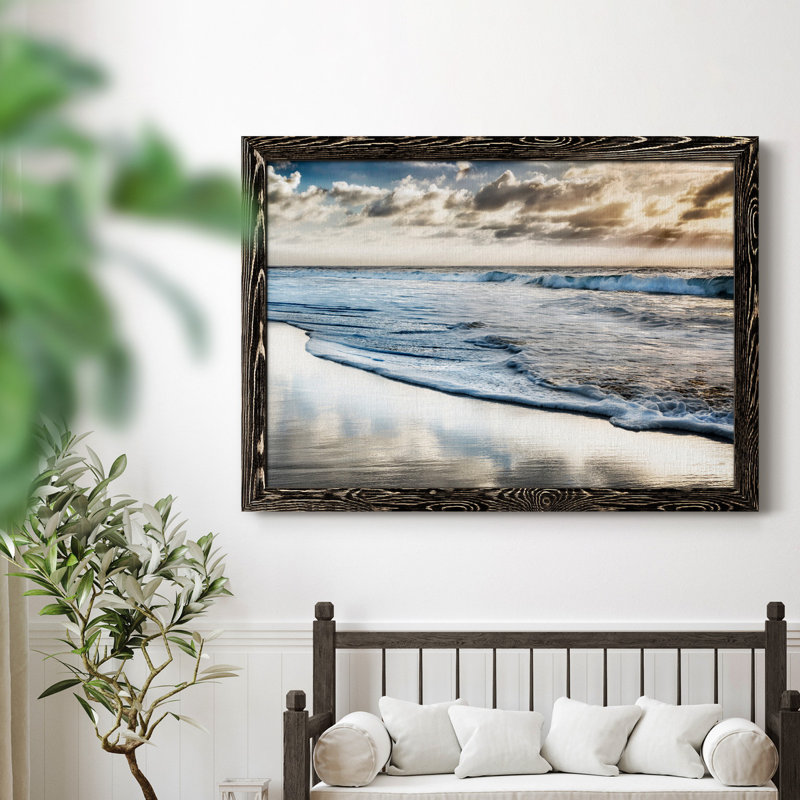 " Endless Horizon ", Black Framed, 23" H x 32" W x 1" D
