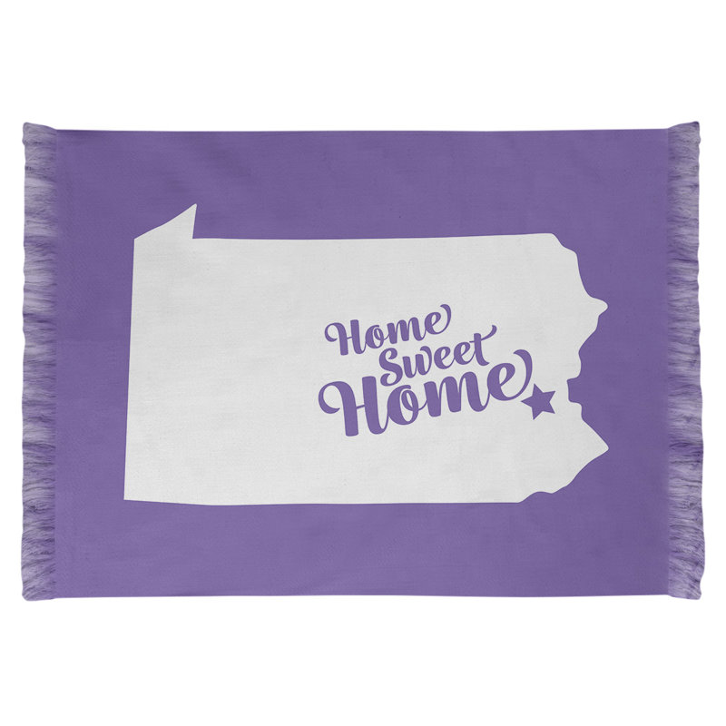 Tapis de zone mauve allentown the home