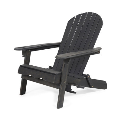 Chaise Adirondack pliante en bois massif Southwark