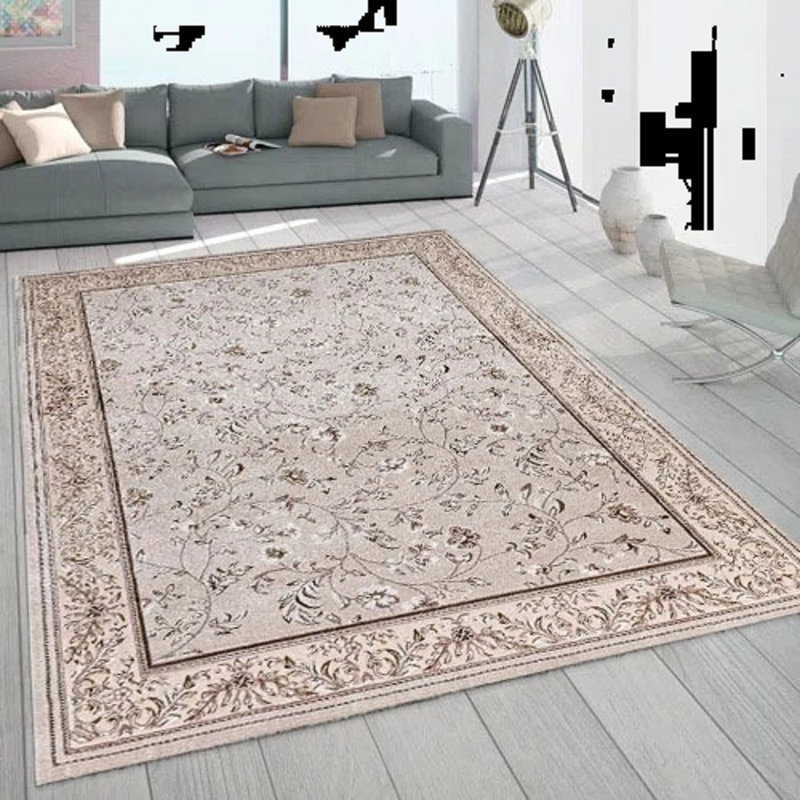 Floral Flatweave Area Rug, Rectangle 200cm x 290cm