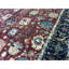 Sona Wool Oriental Area Rug in Red/Navy