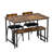 4 Piece Dining Table Set