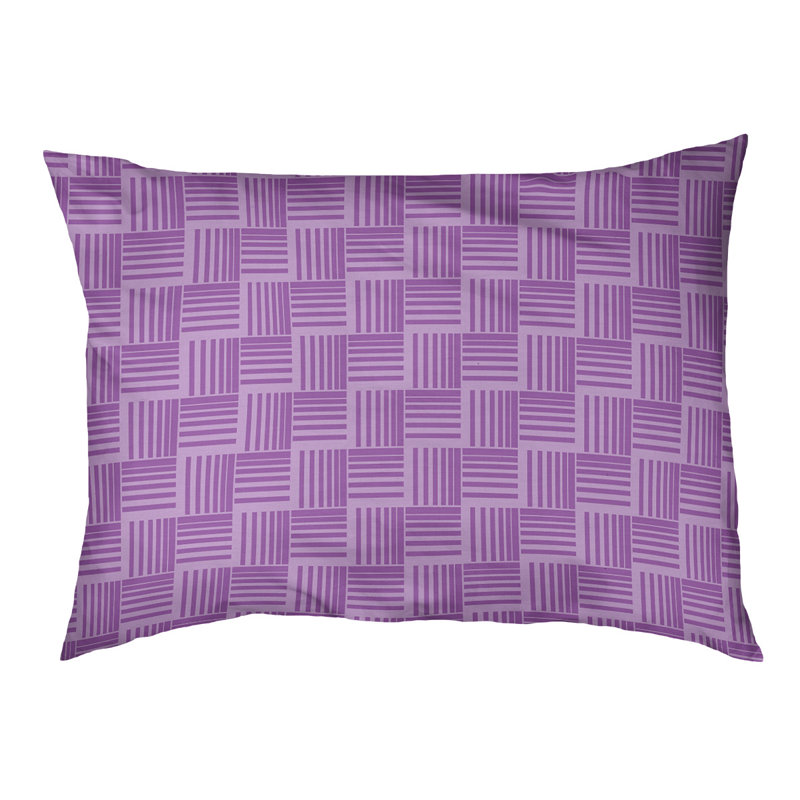 Coussin Cheng, Grand (l 50 po x P 7 po x H 40 po), Lilas