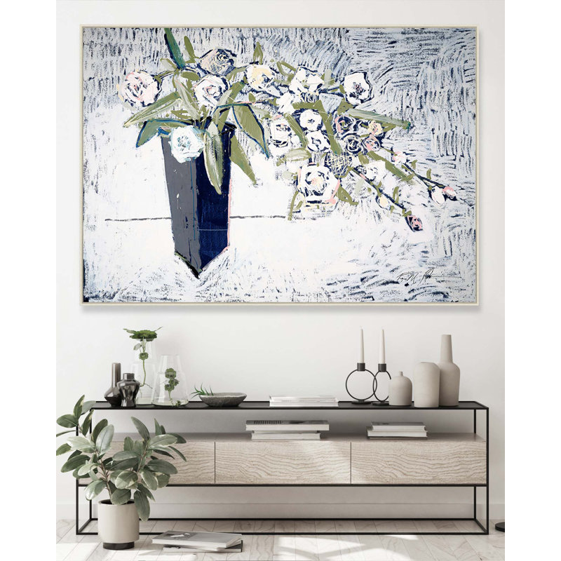 Fleurs Blanche Print by Robert Robinson