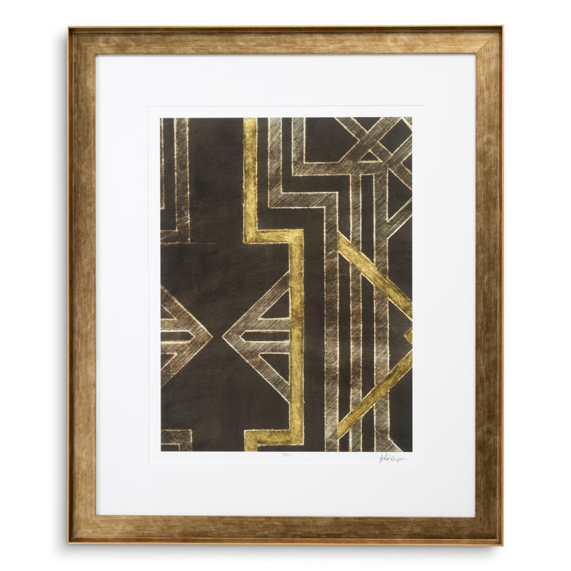 Trellis Pattern I Print by Ethan Harper