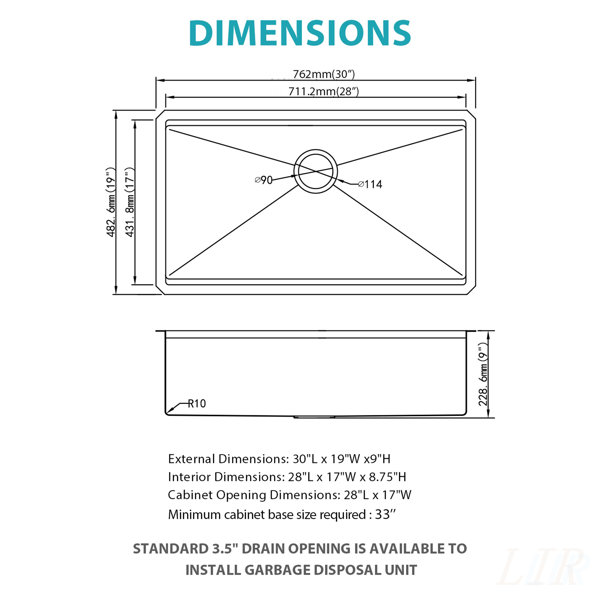 Product Dimensions