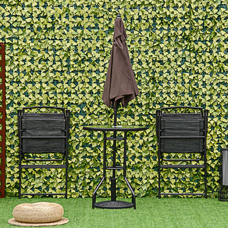 4 Piece Outdoor Patio Dining Furniture Set