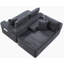 Canapé modulaire en forme de U 94,5 po avec assise profonde, aucun assemblage requis, canapé-lit modulaire pour salon