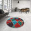 Tapis décoratif géométrique rouge Ryckman-660958862