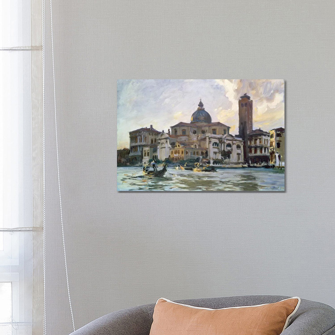 Palazzo Labia, Venice, 1913 by John Singer Sargent - Wrapped Canvas Art Prints