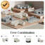 Canapé moderne rembourré avec rangement caché-1423911140