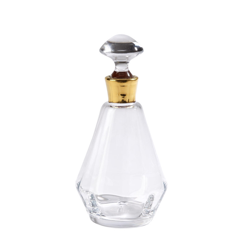 Prism Decanter-Gold
