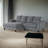 Ramona L Shaped Comfy Couch Sofa With Left Facing Chaise-45276058
