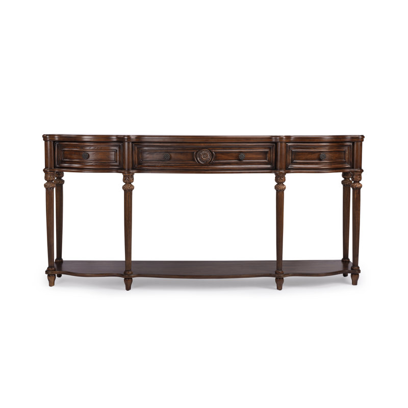 Peyton Console Table, Vintage Oak
