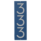 Floating 1-Line Wall Address Plaque
