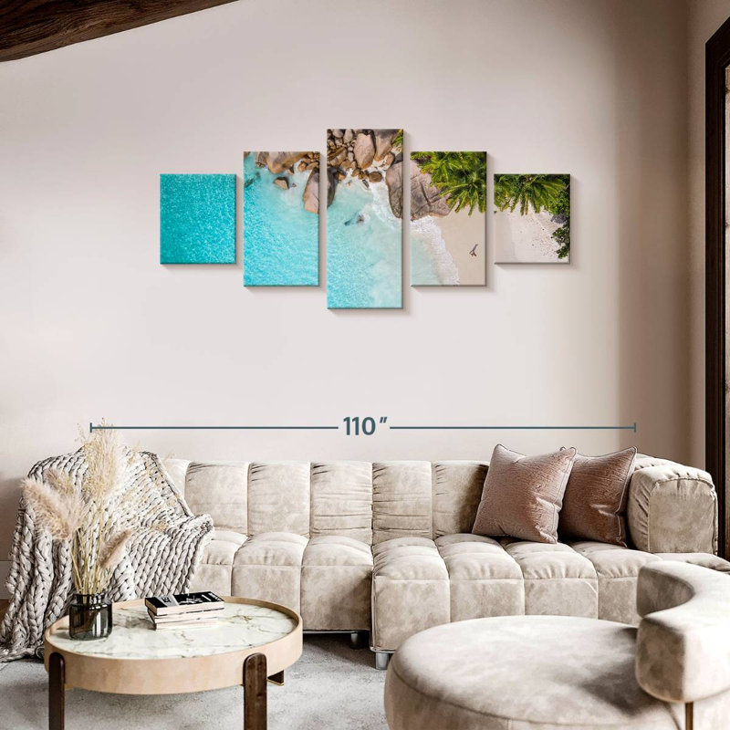 Shark Aydden Seychelles, 36" H x 80" W