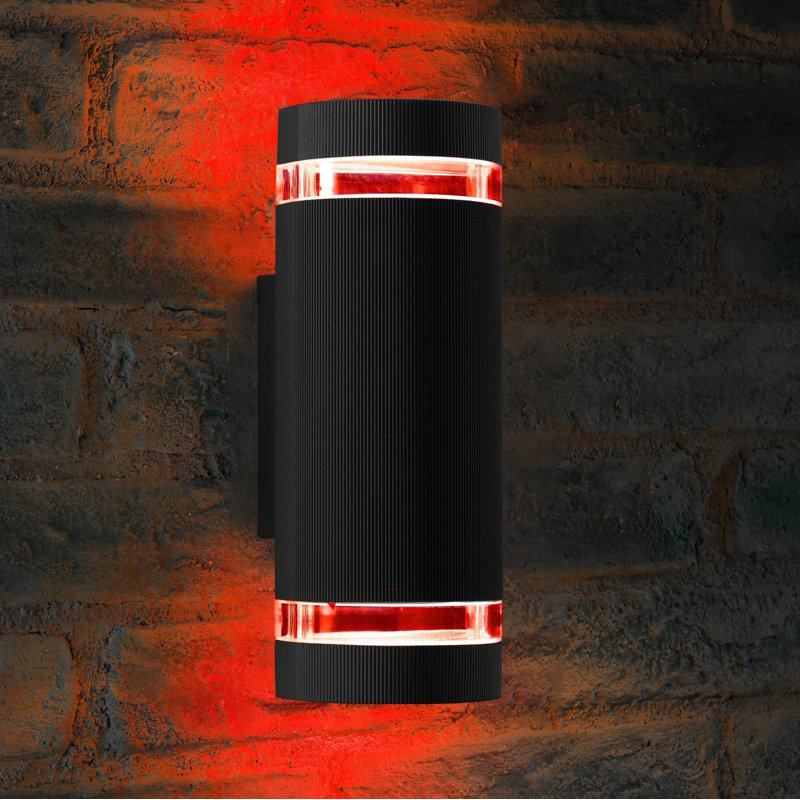 Gammage 2 - Bulb 67.31cm H Outdoor Flush Mount, Black