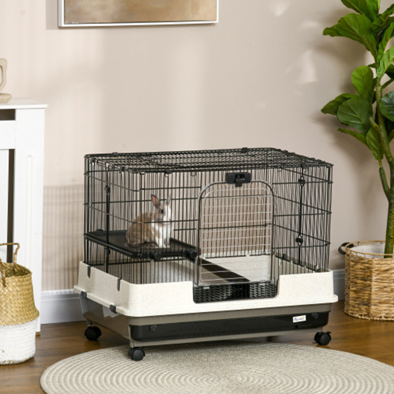 Small Animal Cage with Wheels