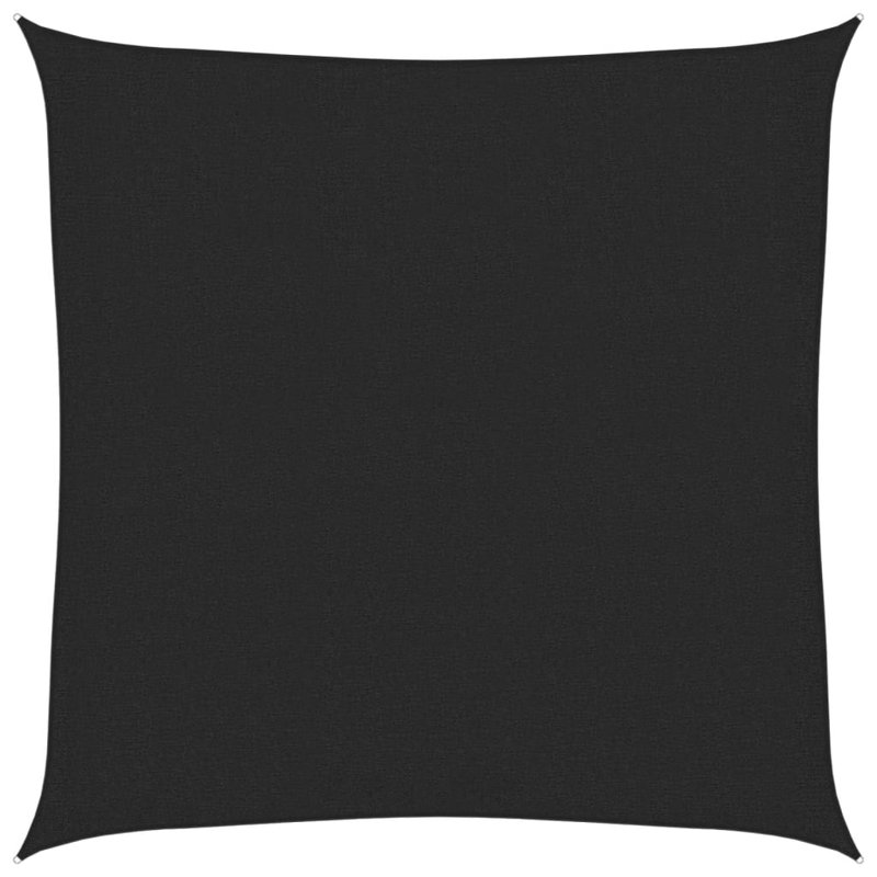 Fithian 2m x 2m Square Shade Sail, Black
