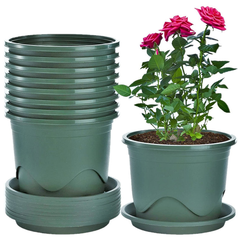 Nursery Pot, 13cm H x 16cm W x 16cm D