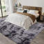 Tapis à poils longs pelucheux et pelucheux à poils longs Tie-Dye-1421291924