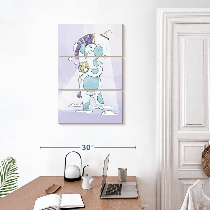 Douche Ashelle Unicorn, H 32 po x l 20 po
