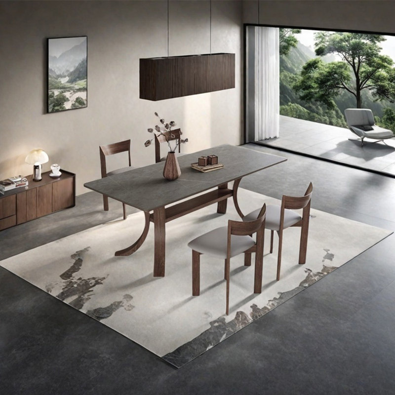 Ensemble de table de salle à manger Minimalist, H 29,53 po x L 55,12 po x l 31,5 po