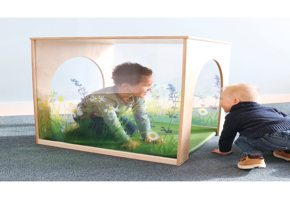 Nature View Play House Cube and Mat