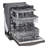 LG 24-inch QuadWash® Top Control Dishwasher-111806289