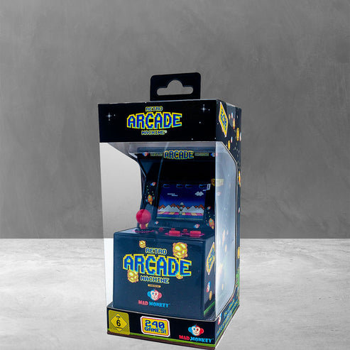 Retro Mini Arcade Machine - 240 x 8-Bit Games