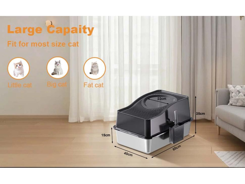 Stainless Steel Litter Box