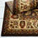 Tapis brun / ivoire Cokeley