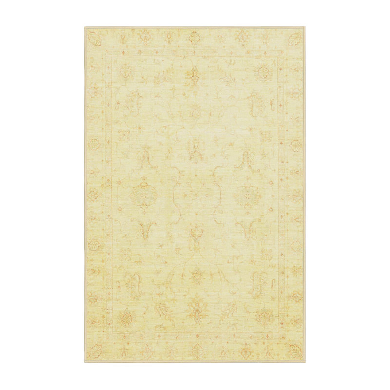 Abdulwahab Abstract Indoor Rug, Rectangle 4' x 6'