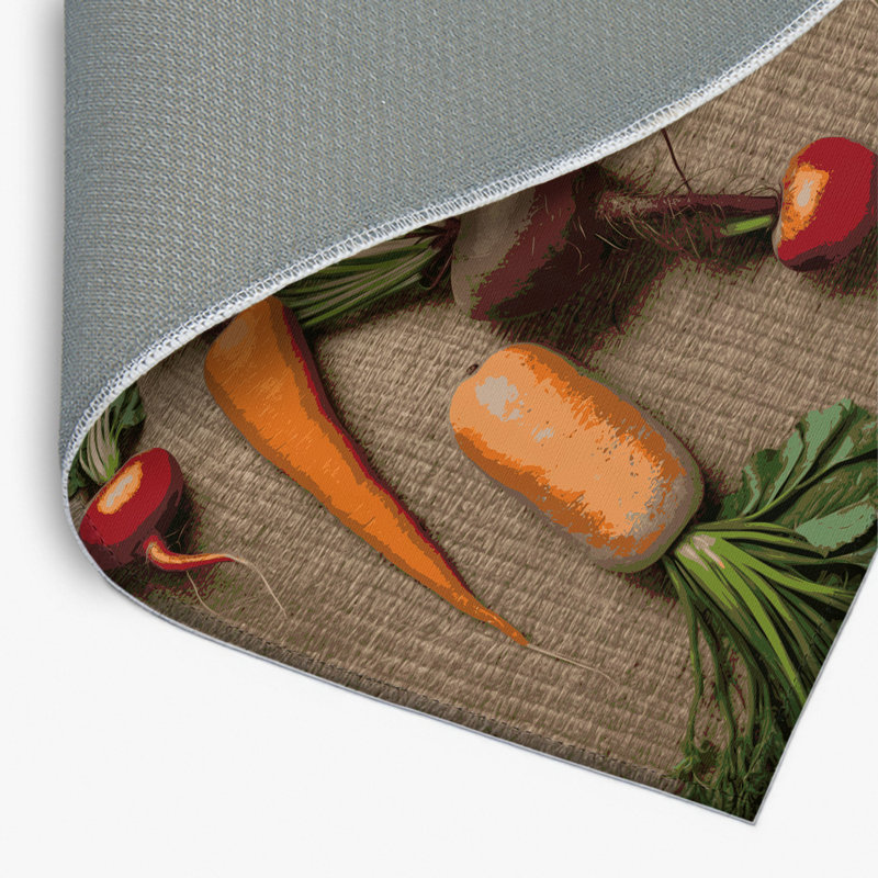 Tapis d'intérieur et d'extérieur brun Botanical, Rectangulaire 8 pi x 10 pi