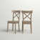 19'' H Acacia Side Chair