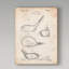 Manilo «Golf Club 3», reproduction de dessin sur toile tendue-25326755